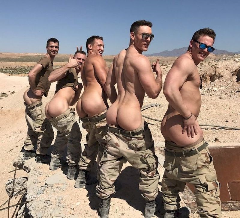 Military Men Naked. 