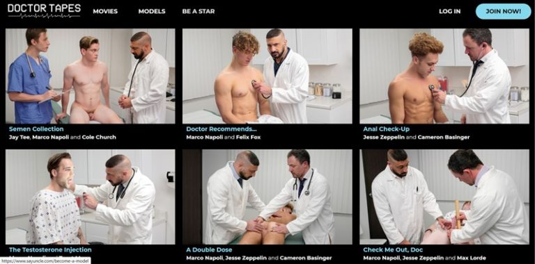 Doctor Tapes Say Uncle Network Honest Gay Porn Site Review 1 768x380 - Doctor Tapes